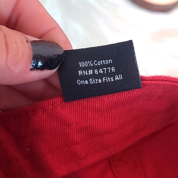 Vintage 90s Y2K Big Dogs Spider-Man Web Red Embroidered Adjustable Hat Cap - Picture 14 of 16